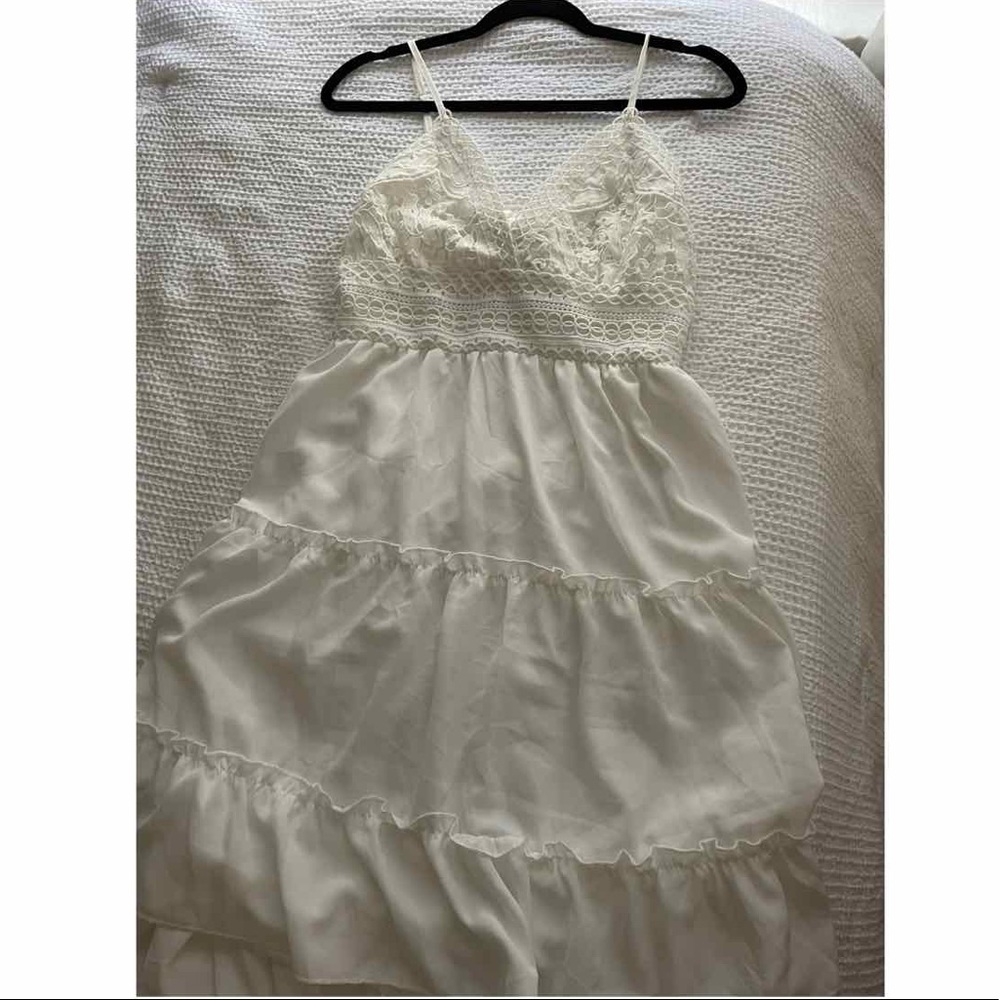 White dress